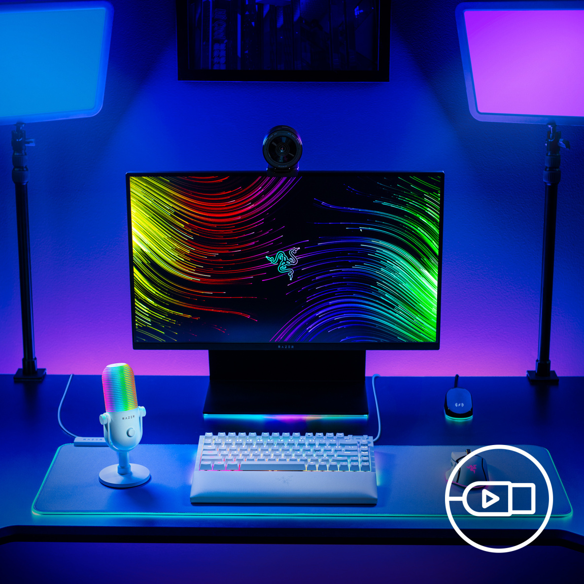 Razer Seiren V3 Chroma （White Edition） レイザー セイレン