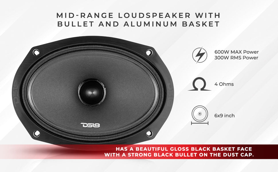 DS18 PRO-ZXI694BM 6X9