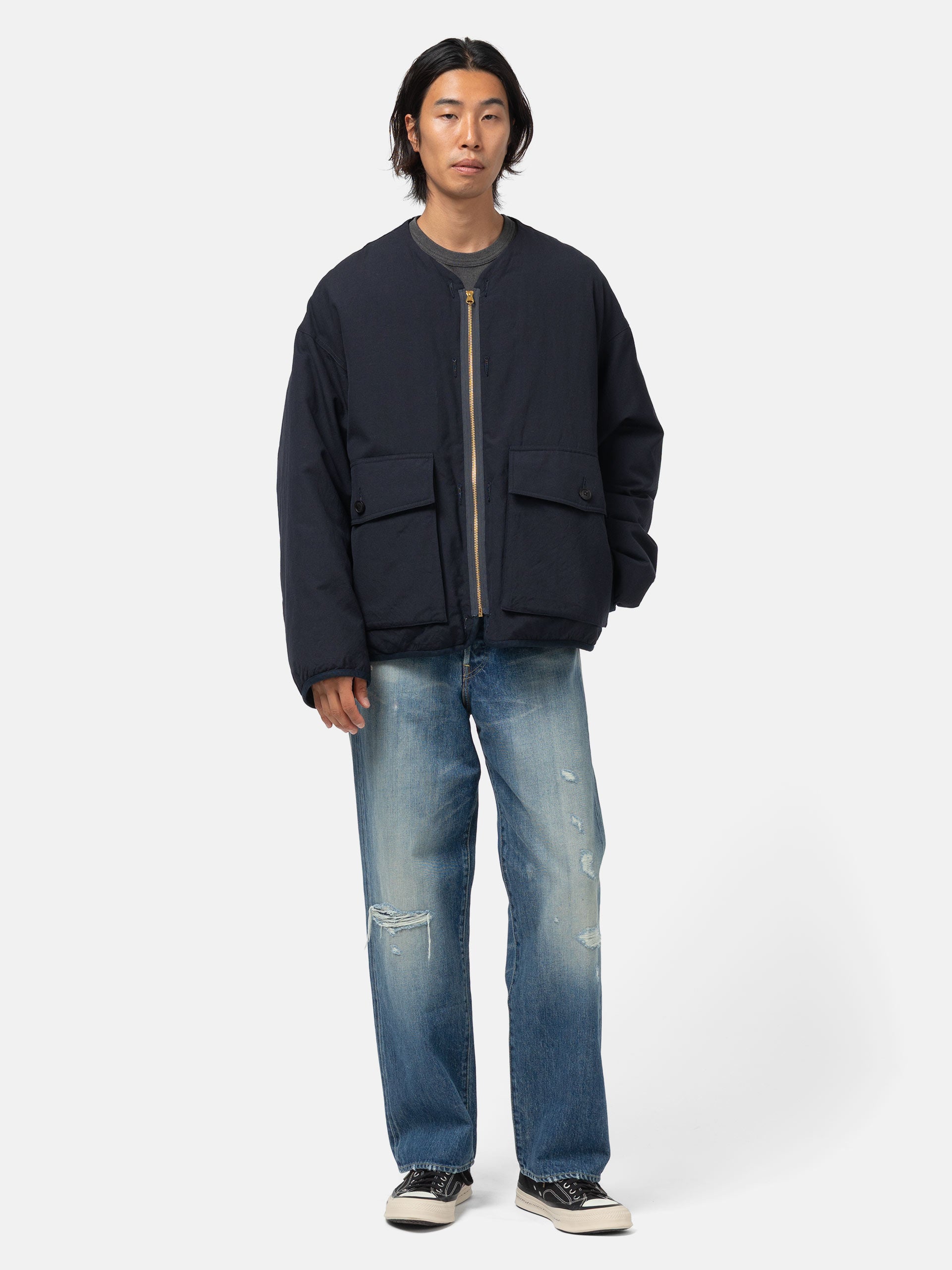 visvim Iris Down JKT Navy | HAVEN