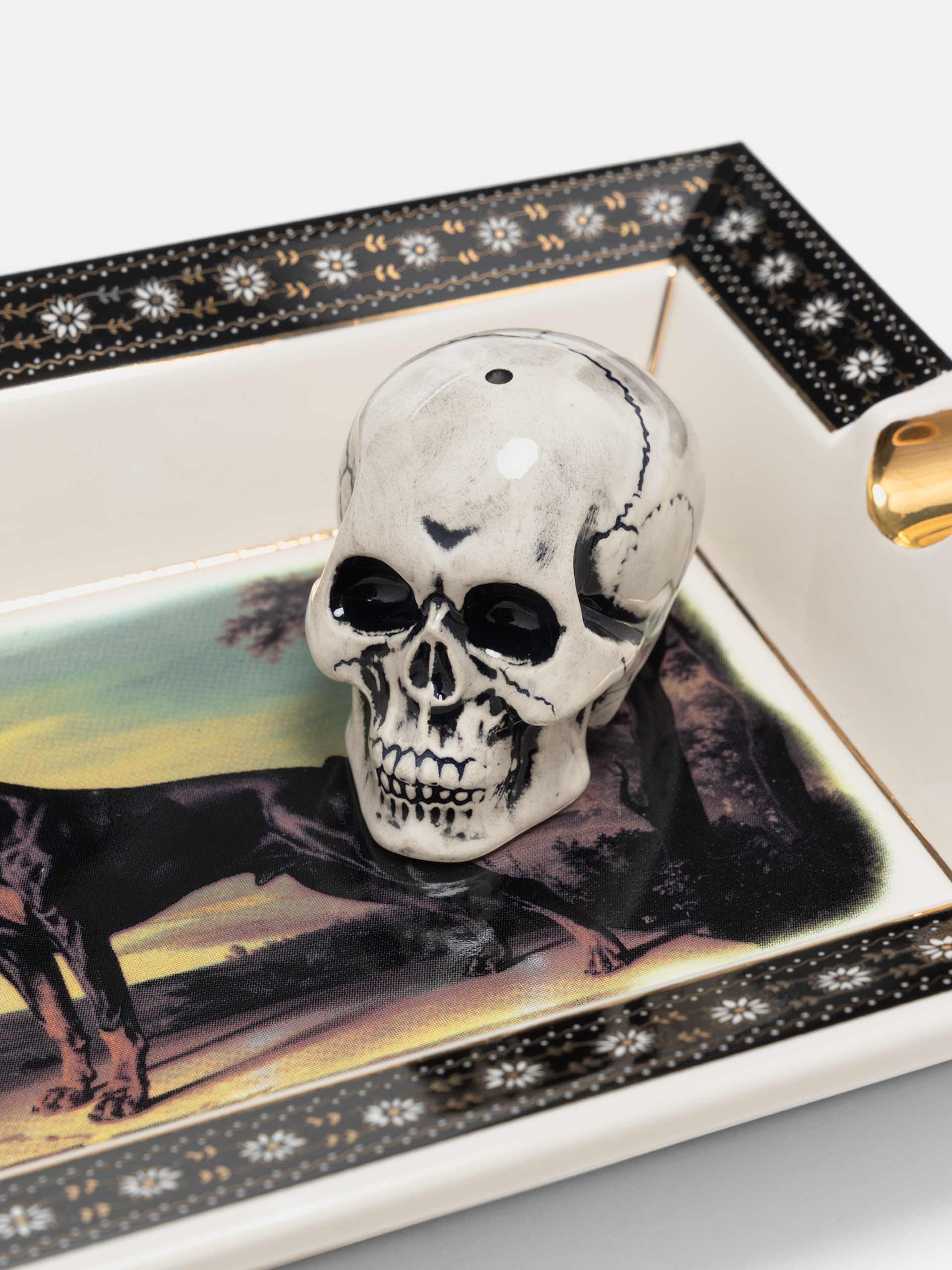 NEIGHBORHOOD Square Incense Tray Black | HAVEN