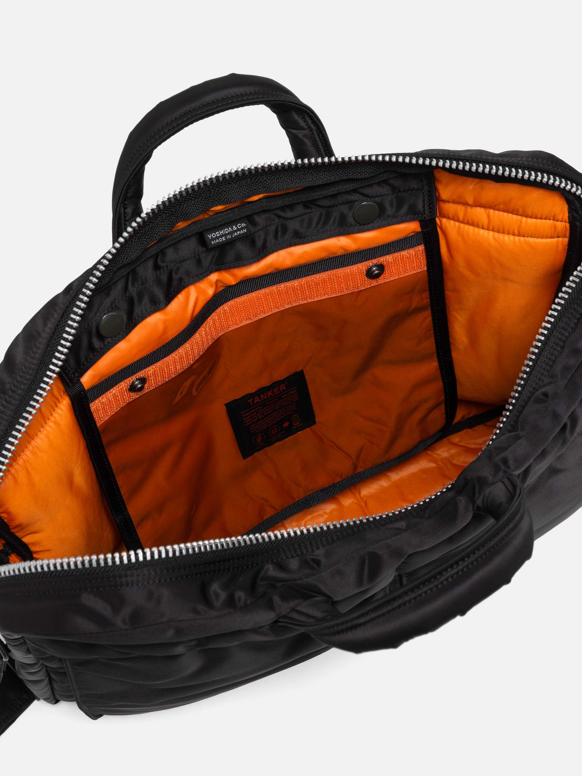 PORTER TANKER 2Way Document Bag Black | HAVEN