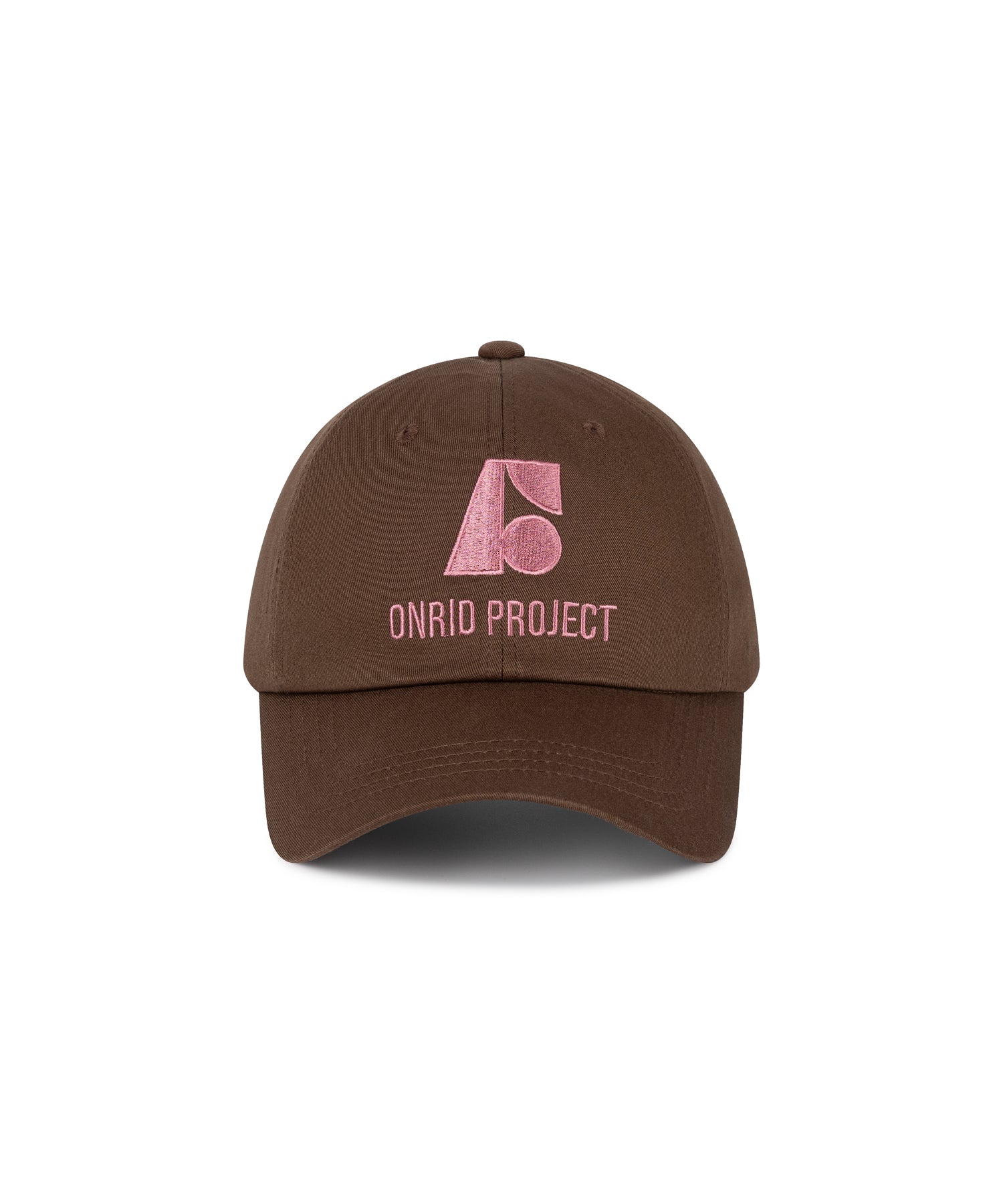 エッセンシャルシンボルボールキャップ- ブラウンピンク - ONRID