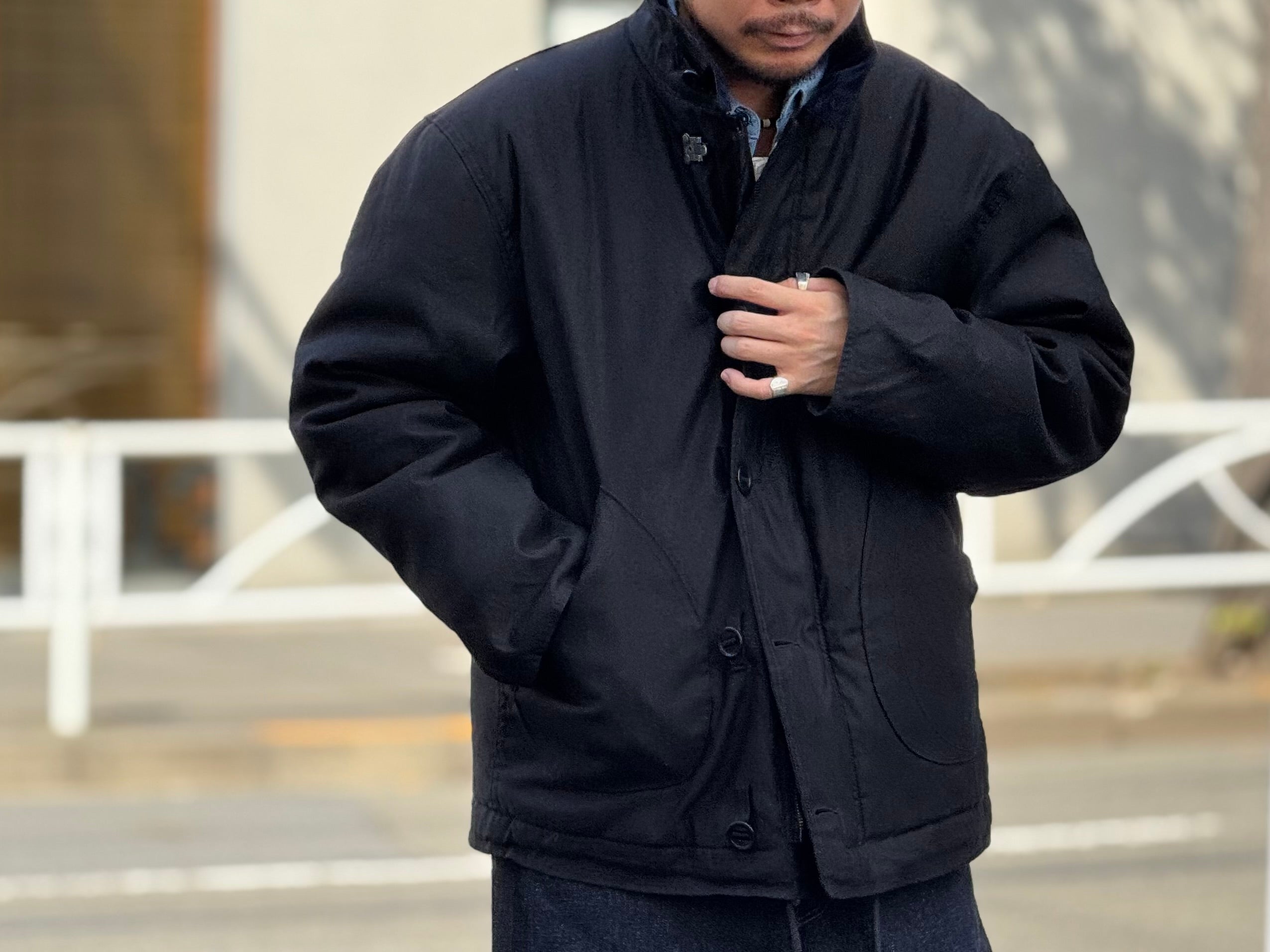 Nigel Cabourn's interpretation of two deck jackets》DECK JACKET ‐ CORD