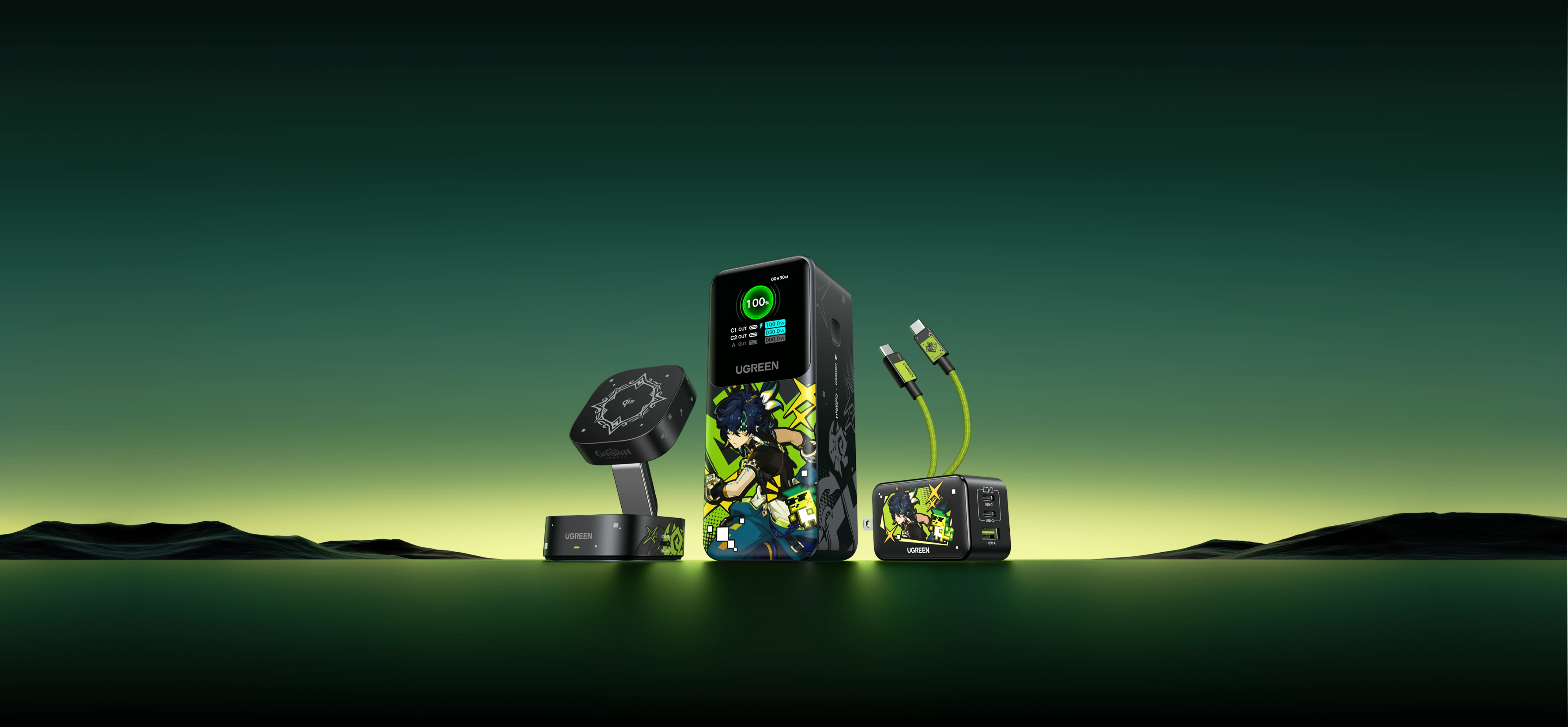 UGREEN x 原神シリーズついに日本登場 | UGREEN JP