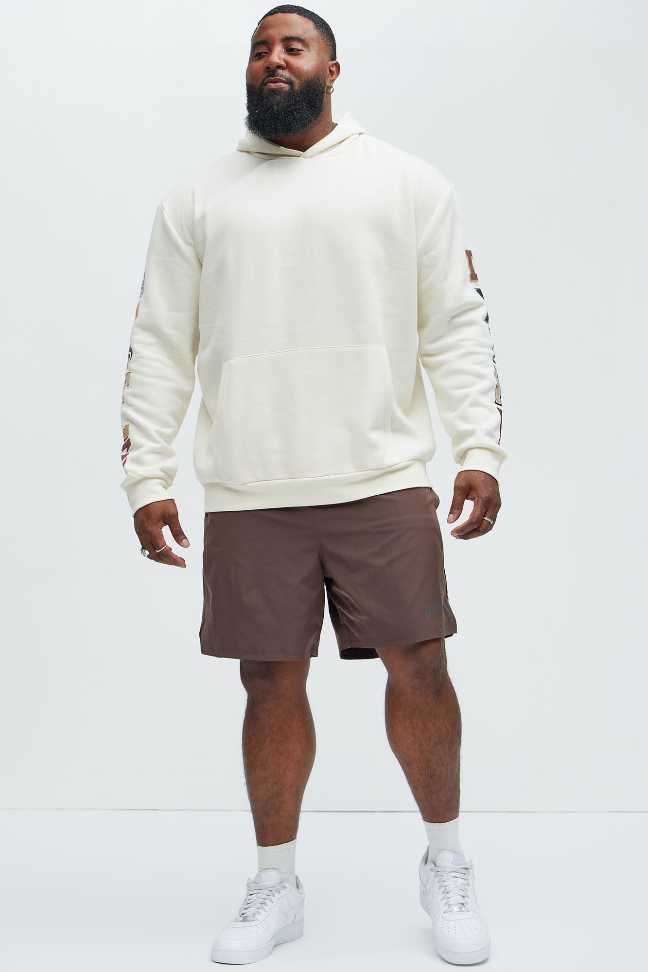 Hustle Daily Hoodie - Off White | Fashion Nova