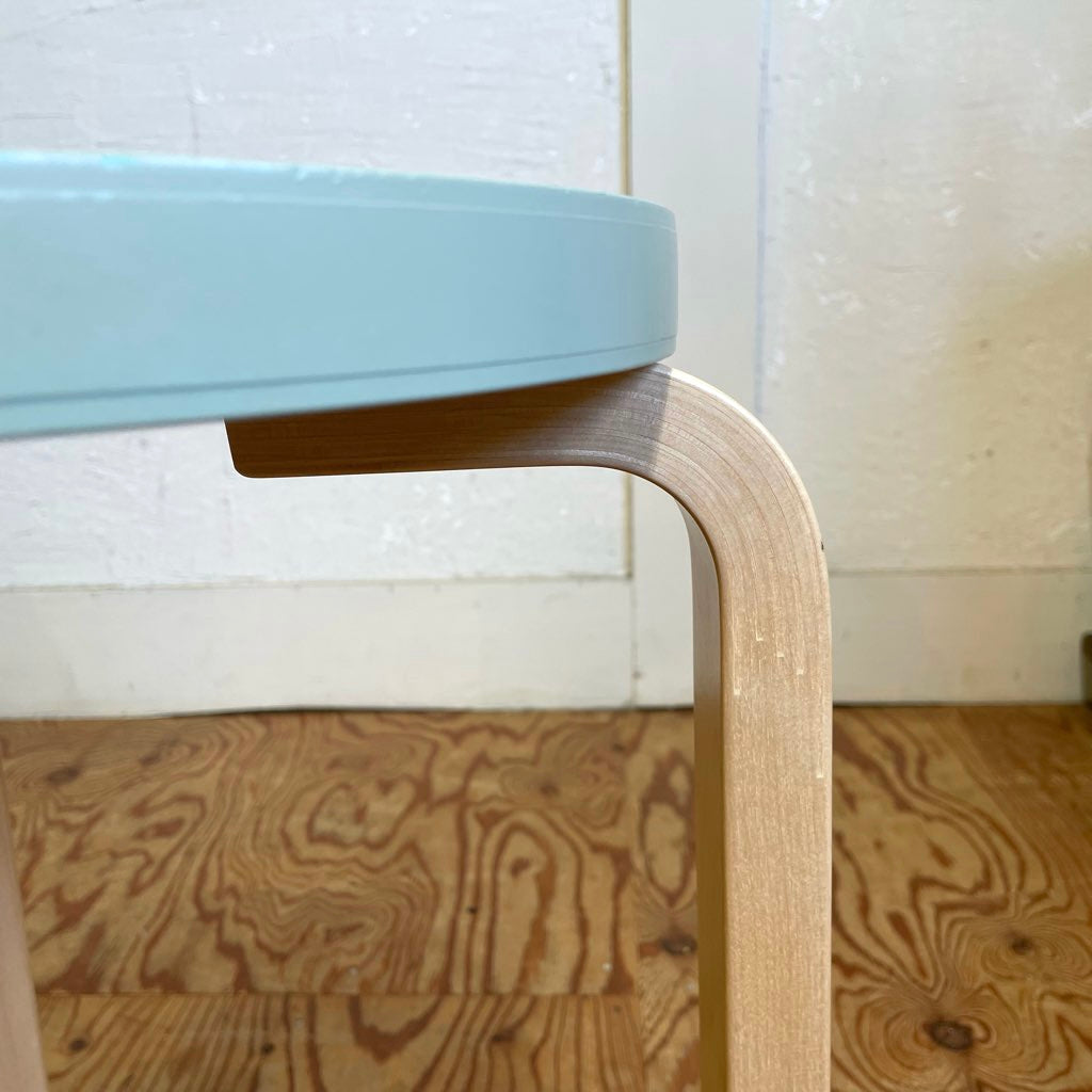 アルテック / Artek スツール60 グリーン ラッカー アルヴァ・アアルト