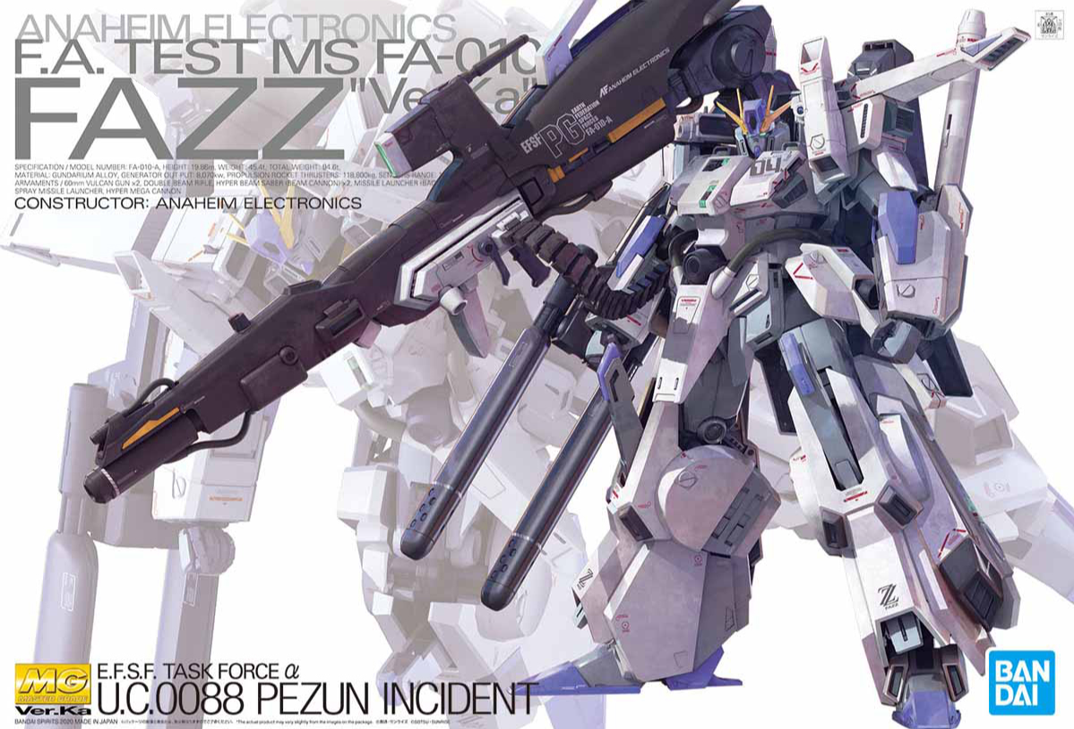 Bandai MG FAZZ Ver.Ka - Newtype