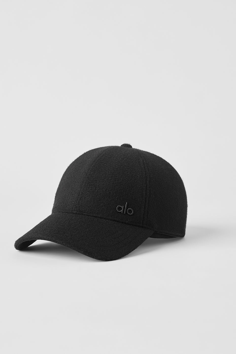 Wool Blend District Trucker Hat - Black | ALO