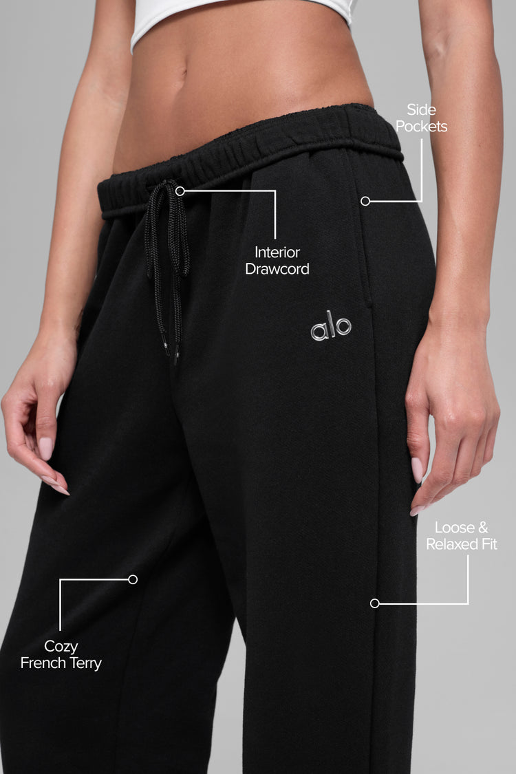 Accolade Sweatpant - Black | ALO