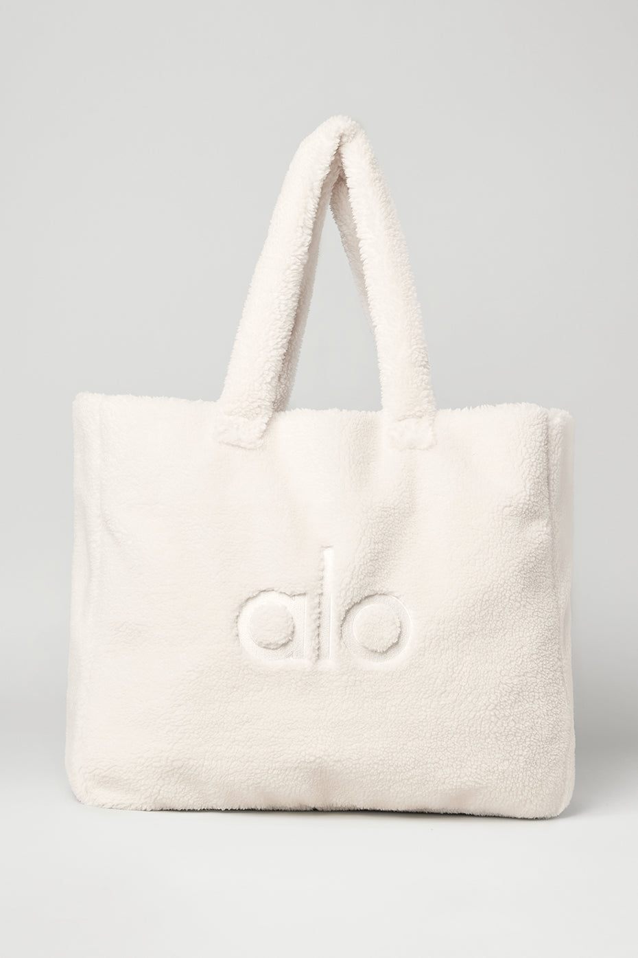 Alo Foxy Sherpa Tote - Ivory - Tote Bags - Free Shipping - BeyondStyle