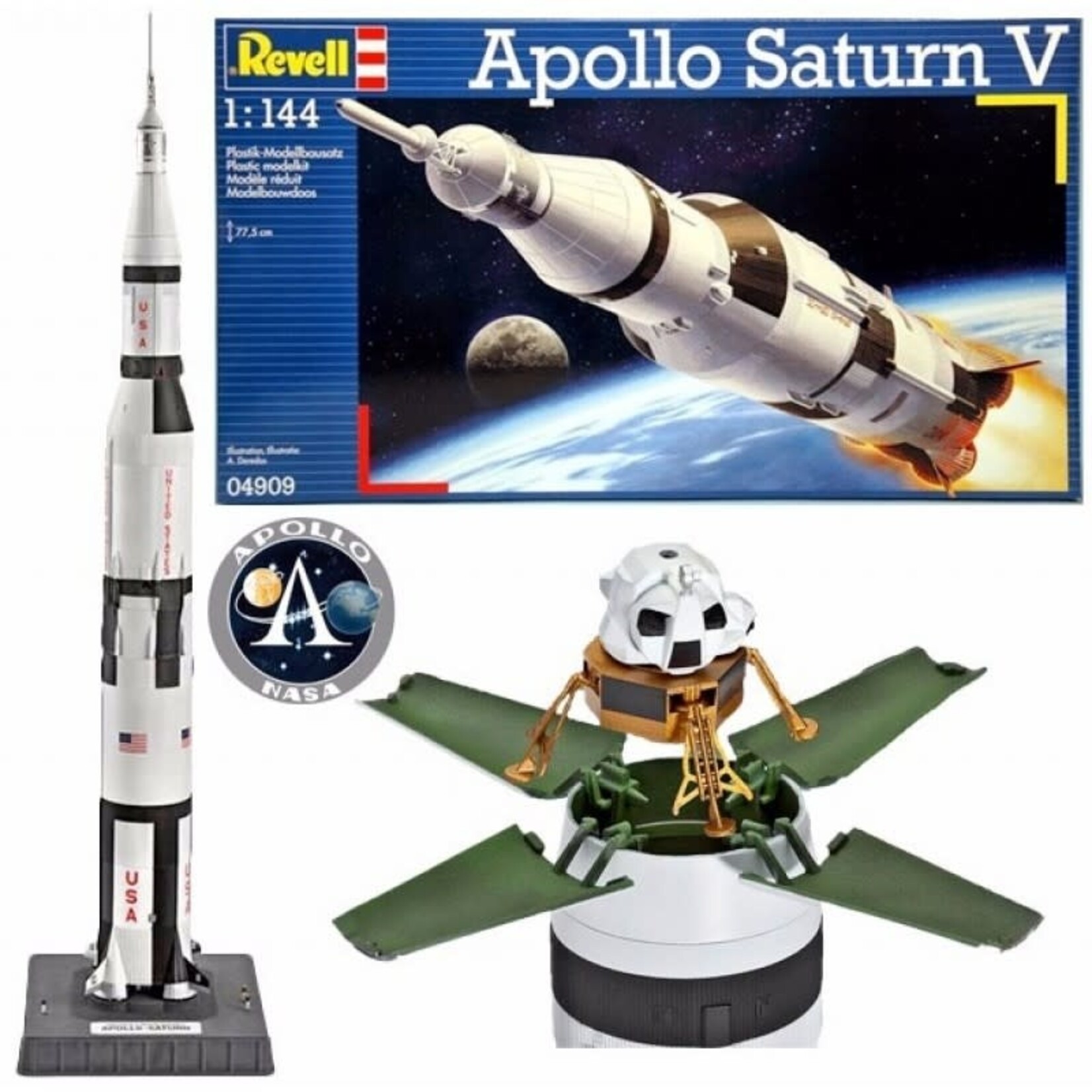 Revell 804909 Apollo Saturn V SL4 - Chuck's Trains & Hobby Depot