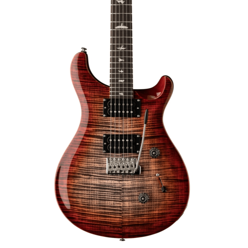 PRS SE Custom 24 Charcoal Cherry Burst - KAOS Music Centre