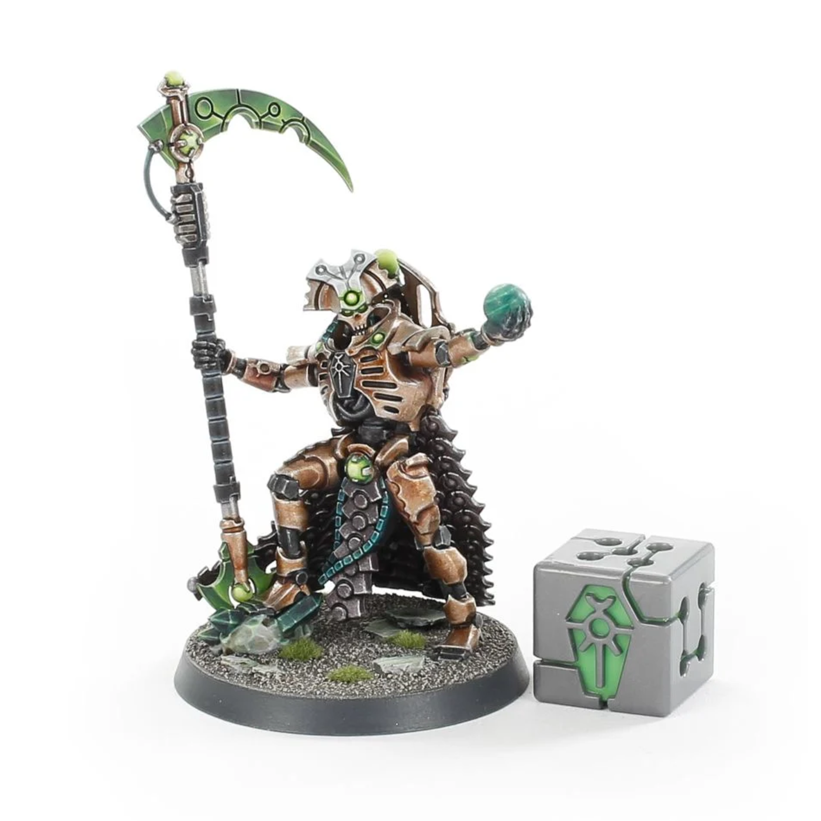Necrons Dice Set - The Wandering Dragon Game Shoppe | Thistle