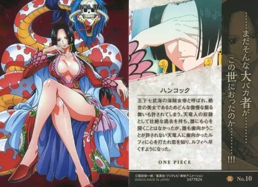 PSA10 ハンコック ウエハース カード R No.10 20th ワンピース PSA10 ハンコック ウエハース カード R No 10 20th アニバーサリー