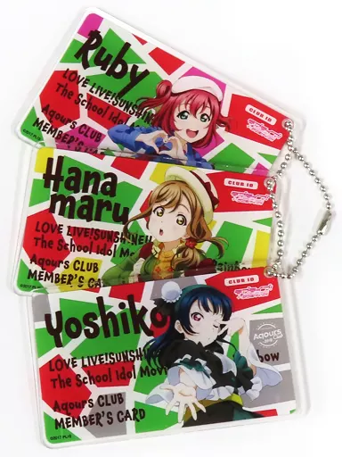 ラブライブ! サンシャイン!! Aqours CLUB 会員 キーホルダー ラブライブ サンシャイン Aqours クラブ 会員証アクキー 2年生 - メルカリ
