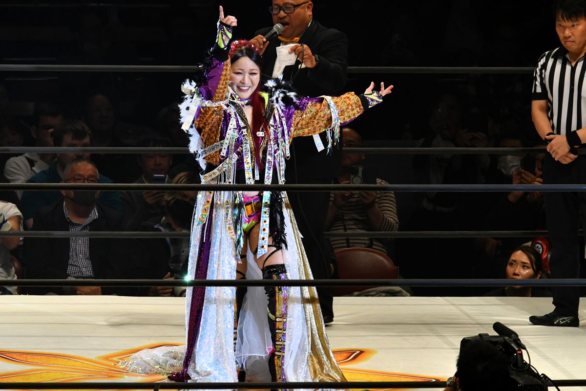 マリーゴールド】イヨ・スカイ、7年半ぶり盟友・岩谷麻優との“夢の再会