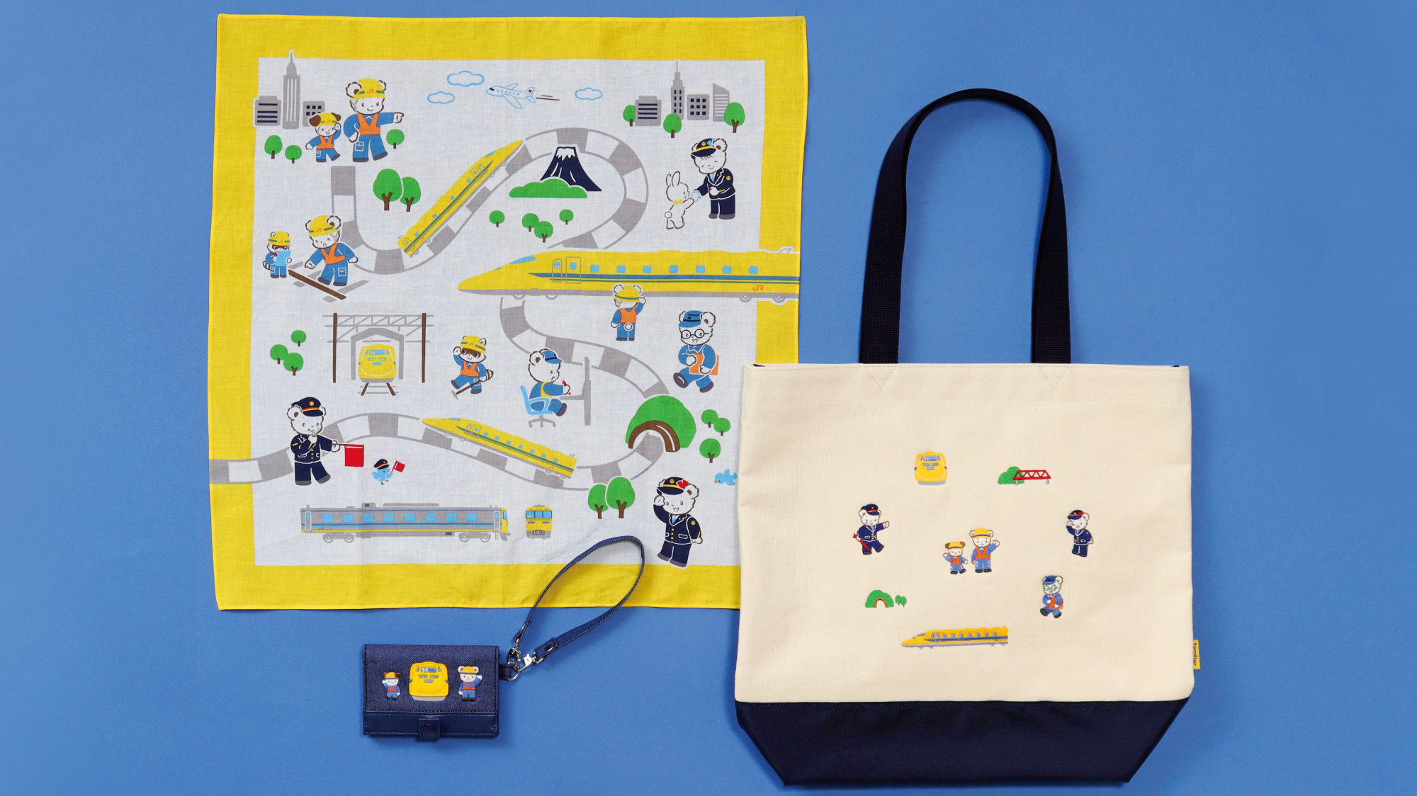 テーマはドクターイエロー！「familiar×JR東海リテイリング・プラス