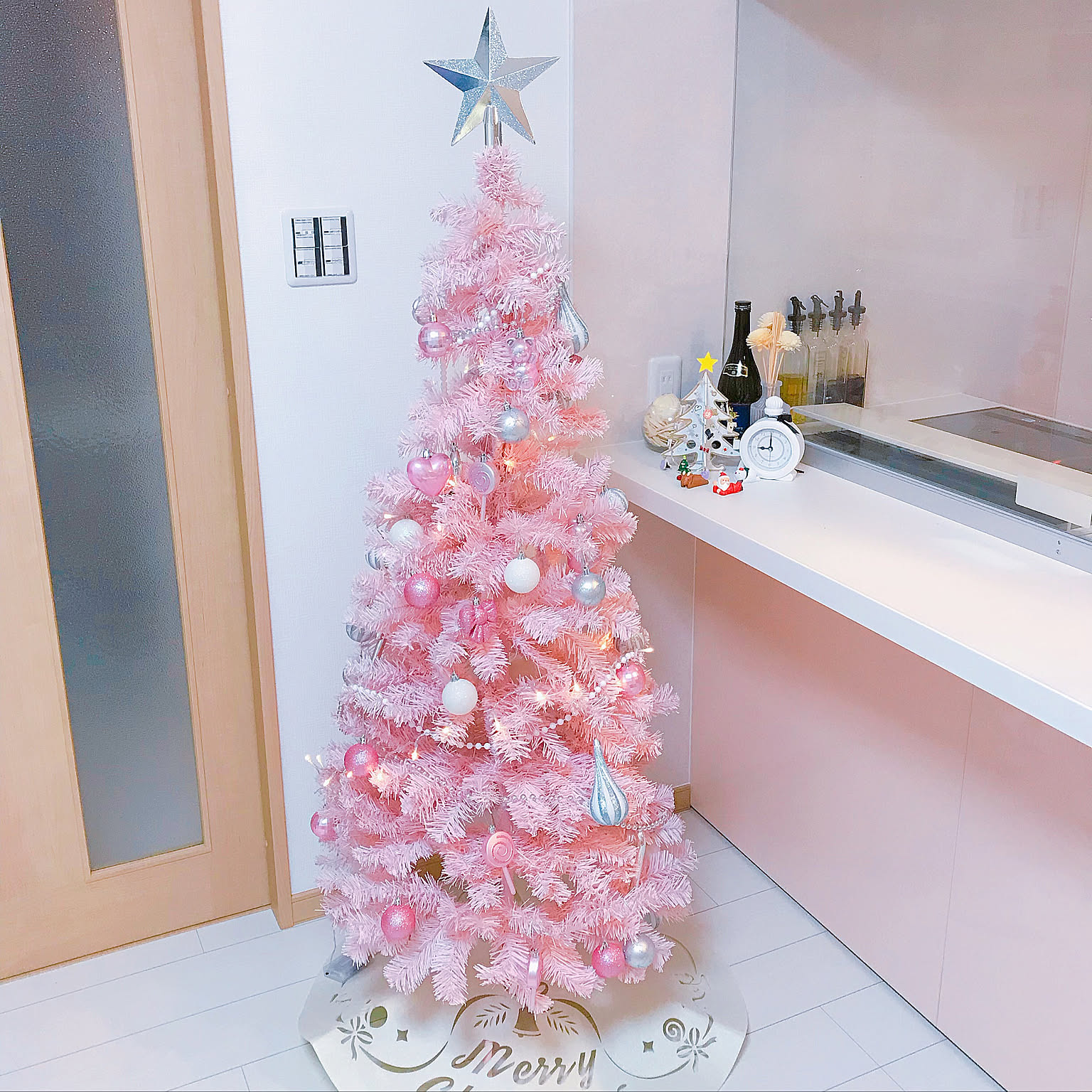 クリスマスツリー ピンク/Francfranc クリスマスツリー/クリスマス