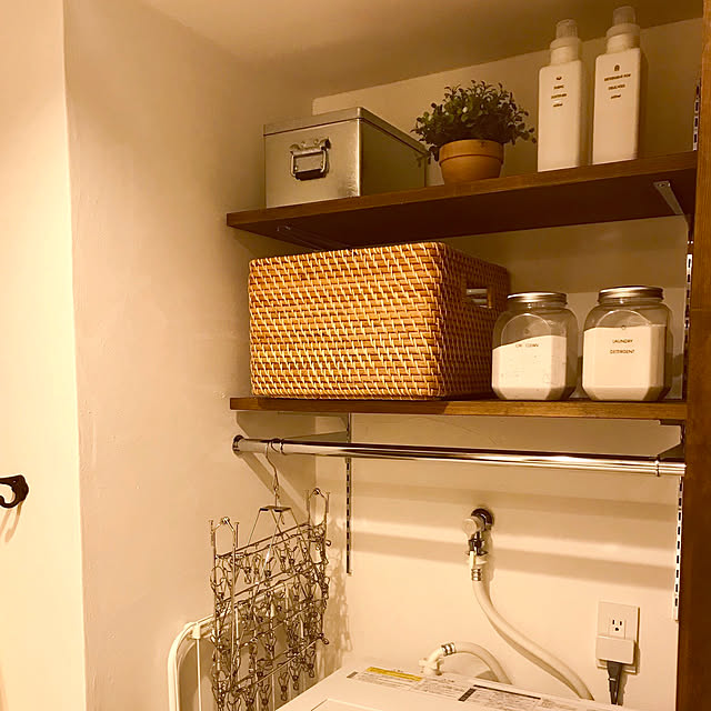 シンプルさを活かして個性を発揮☆ニトリと無印良品のかご | RoomClip