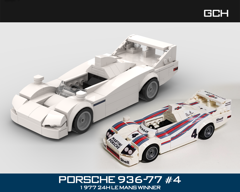 LEGO MOC Porsche 936-77 #4 1977 24h Le Mans Winner by GCh