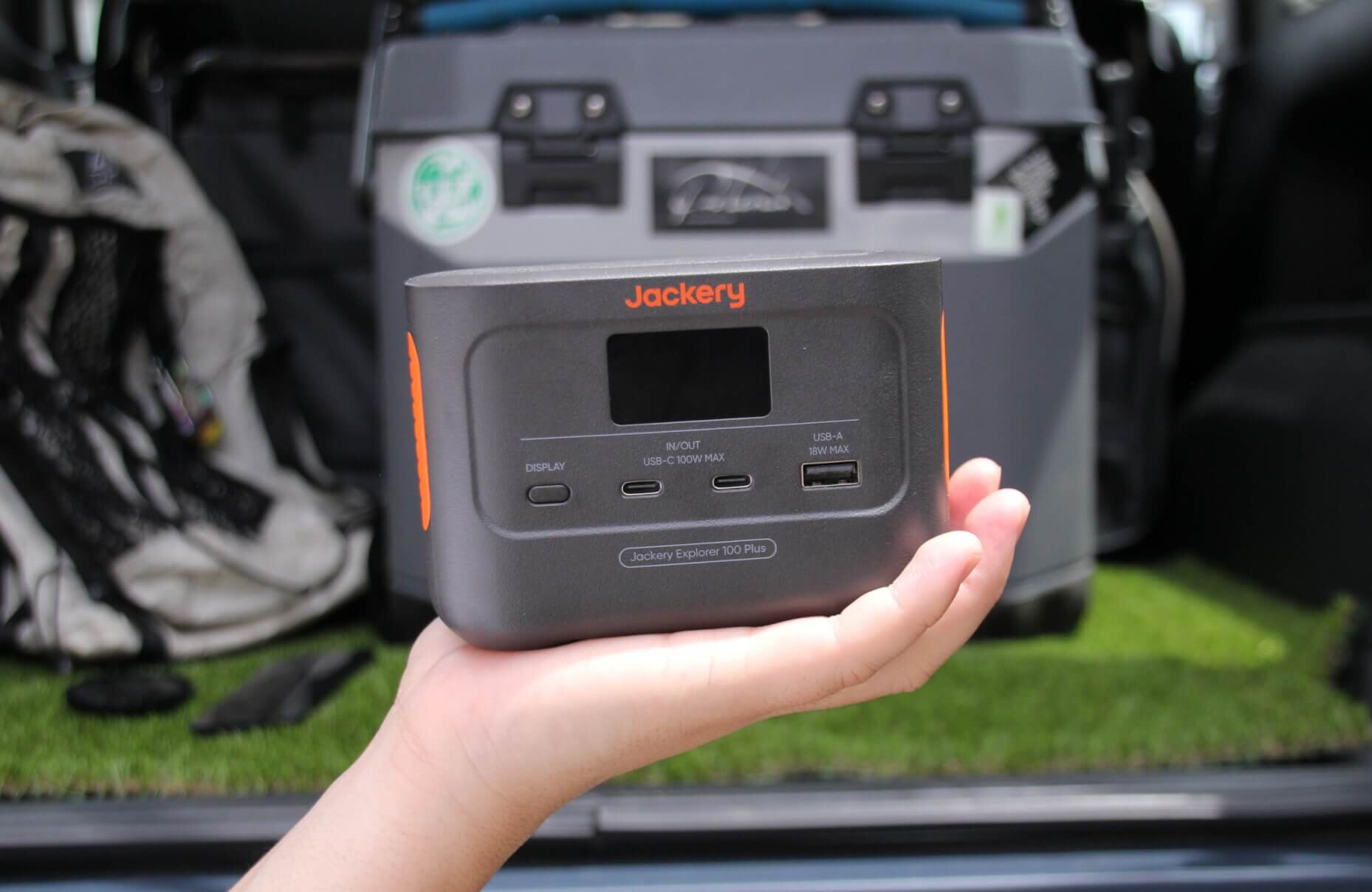 Jackery Explorer 100 Plusを使用レビュー！モバイルバッテリーのよう