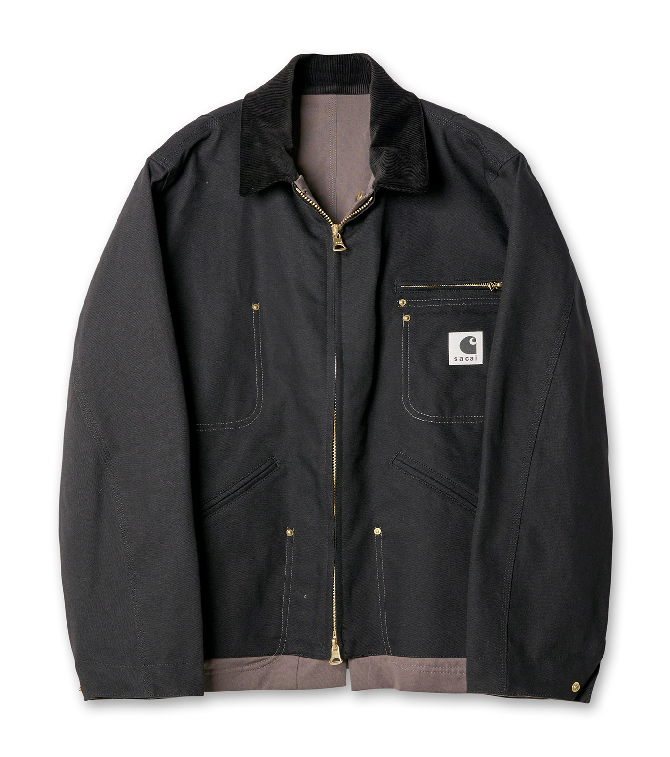サカイ - sacai | Carhartt WIP Reversible Jacket-Black-1の通販