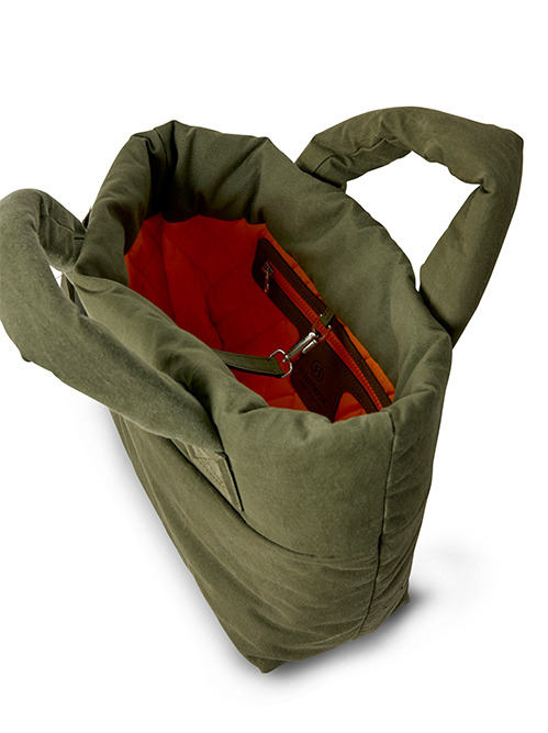 レディーメイド - READYMADE | FLUFFY TOTE BAG M-Green-Fの通販