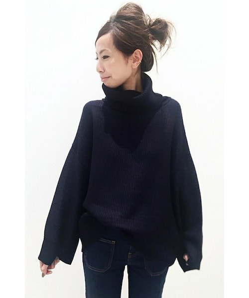L'Appartement（アパルトモン）の「タートルネック VOLUME KNIT