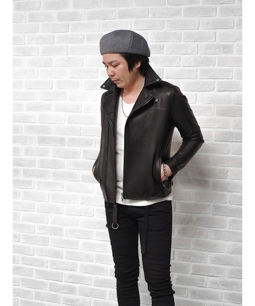 LOUNGE LIZARD（ラウンジリザード）の「COW SOFT DRUMDYEING W