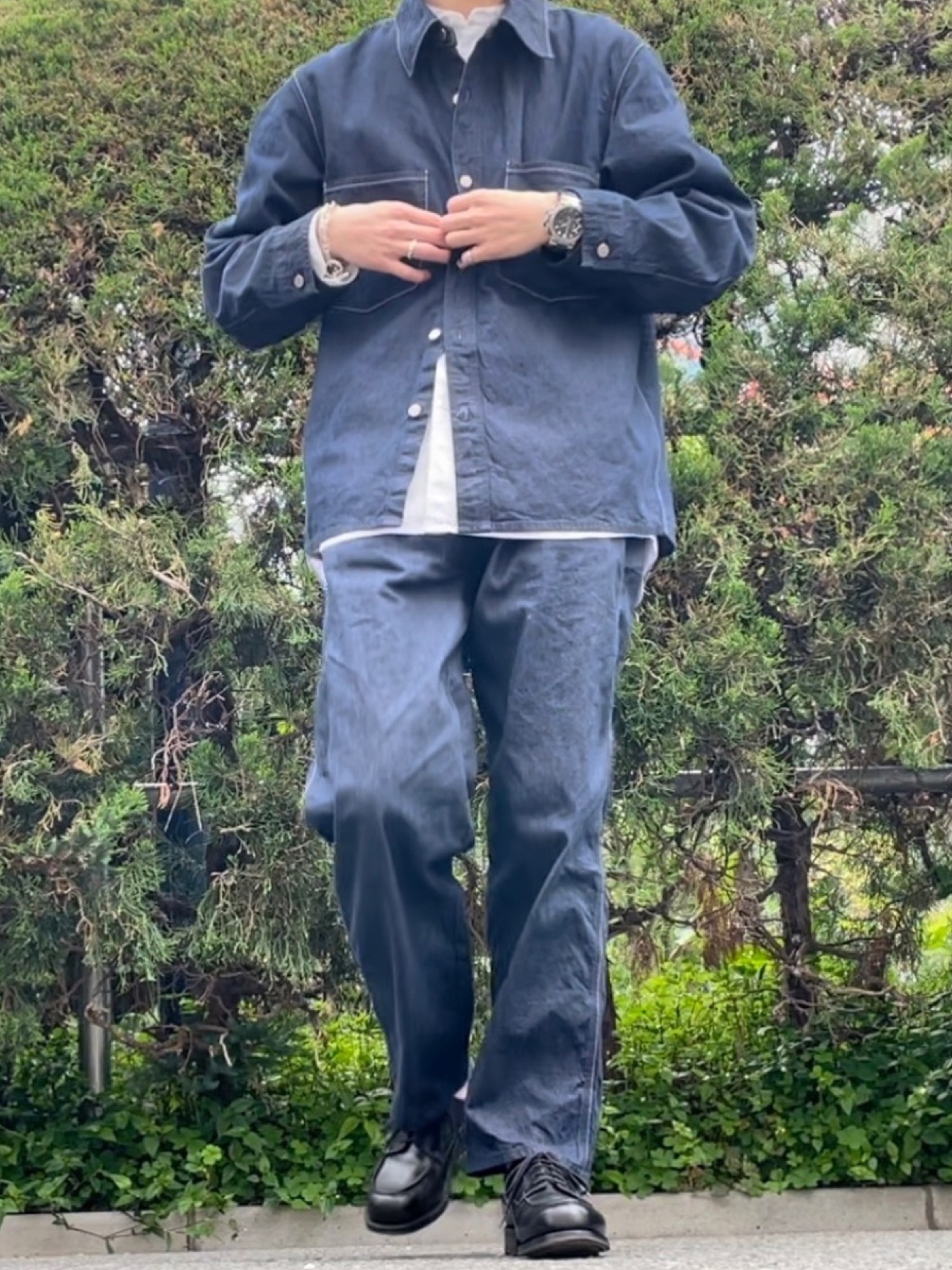 AURALEE（オーラリー）の「＜AURALEE（オーラリー）＞ デニム シャツ