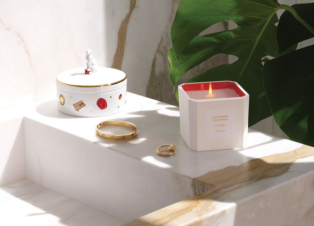 Meet the new Les Écrins Parfumés Cartier scented candles | Tatler Asia