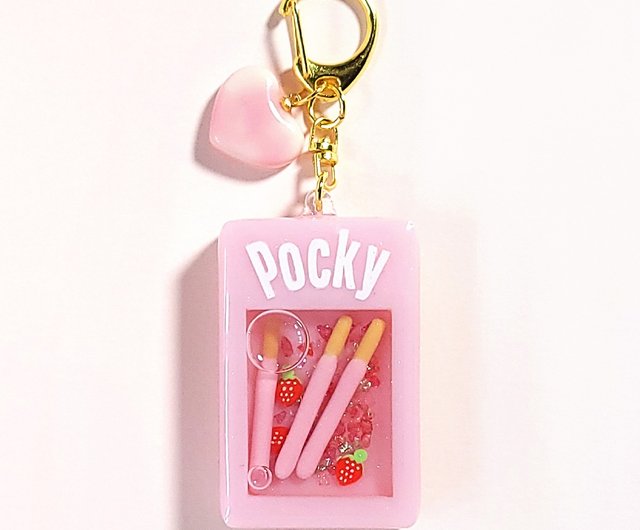 香港 名入れ いちごポッキーシャカシャカ + ハートチョコレート