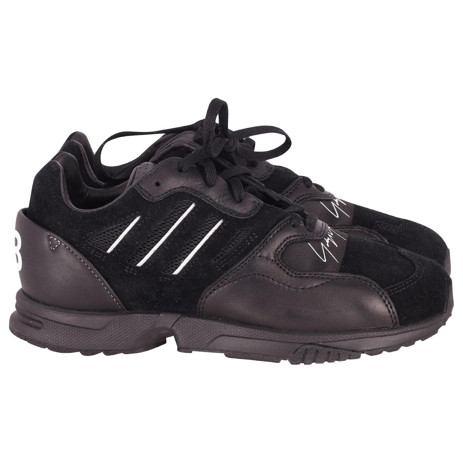 Autre Marque Y-3 x Adidas Yohji Yamamoto ZX Run Sneakers in Black