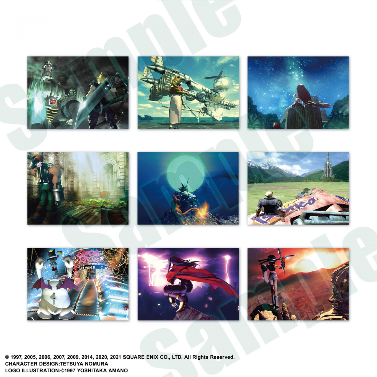 FINAL FANTASY VII ANNIVERSARY ART MUSEUM DIGITAL CARD PLUS