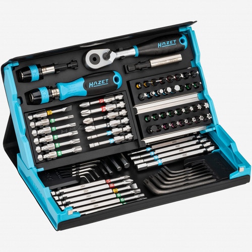 Hazet 2200SC-31 SmartCase Bit Set with Ratchet, 1/4