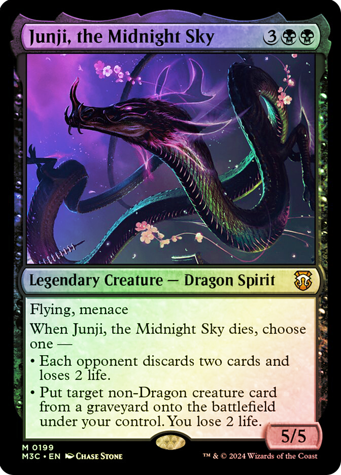 MTG【ハローFoil】真夜中の空、殉至/Junji, the Midnight Junji, the