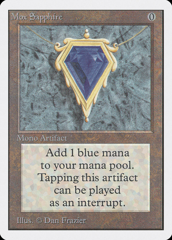 Mox Sapphire | Unlimited Edition | Star City Games