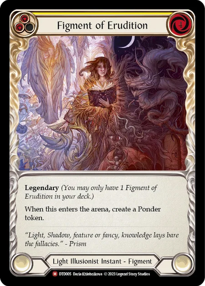 Figment of Erudition // Suraya, Archangel of Erudition | Dusk till