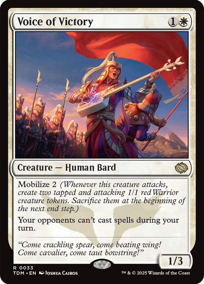Voice of Victory | Tarkir: Dragonstorm | Star City Games
