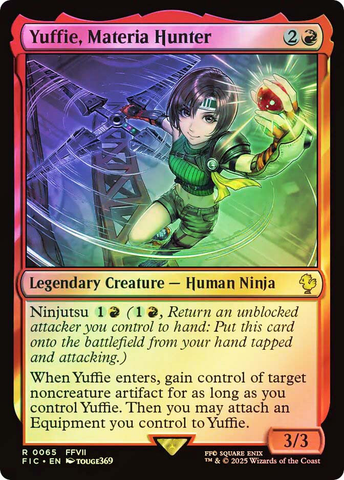 Yuffie, Materia Hunter | FINAL FANTASY Commander | Star City Games