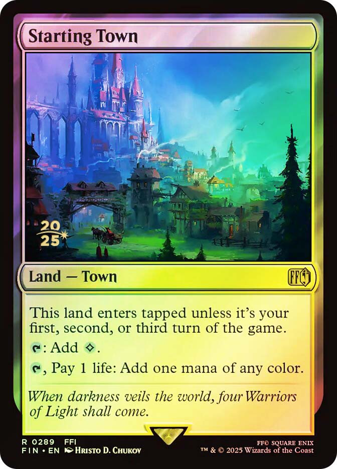 Starting Town (Prerelease) (FINAL FANTASY) | Promo | Star City Games
