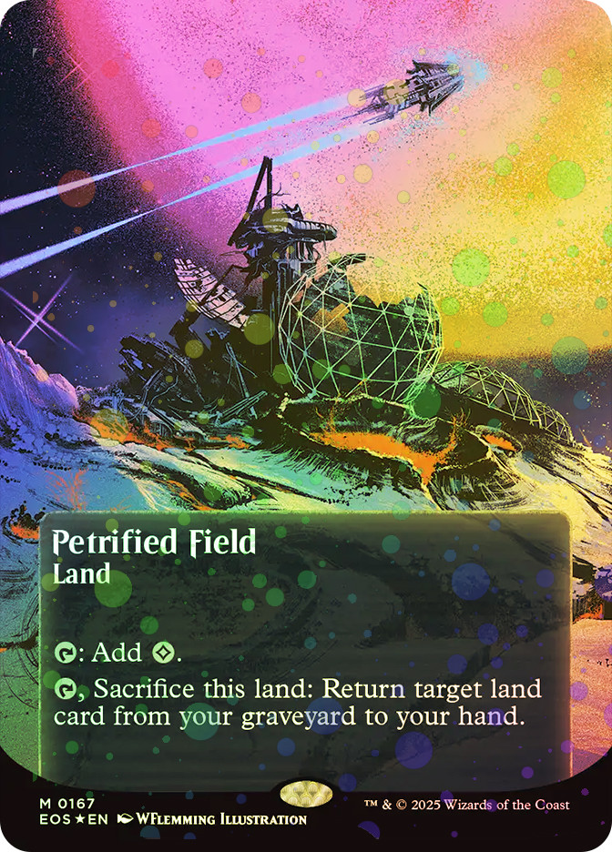 MTG【石化した原野/Petrified Field】foil ODY MTG✨PETRIFIED FIELD