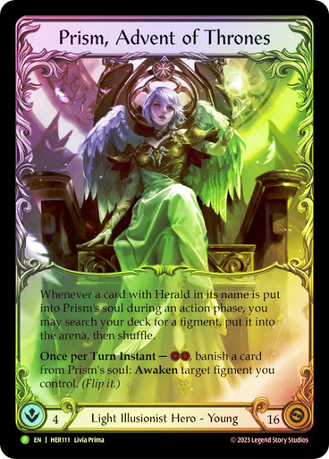 Prism, Advent of Thrones (Convention) | Promotional Cards | Star