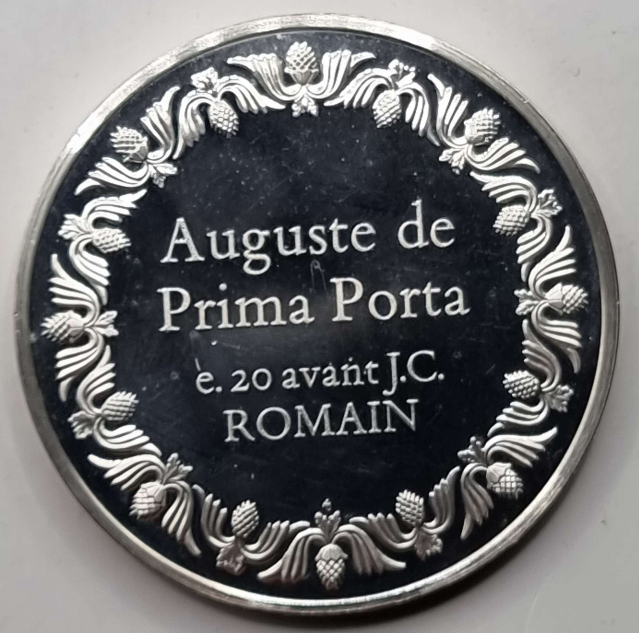 FRANKLIN MINT 100 Masterpieces Silver Proof Coin Augustas