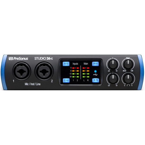 PreSonus Studio 1824C Audio interface | FrontEndAudio.com