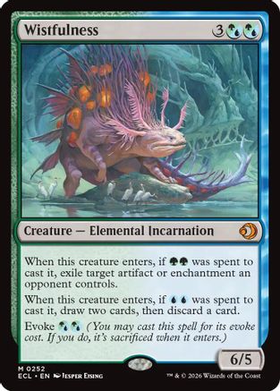 Wistfulness (ECL-252) - Lorwyn Eclipsed Foil - Game Nerdz