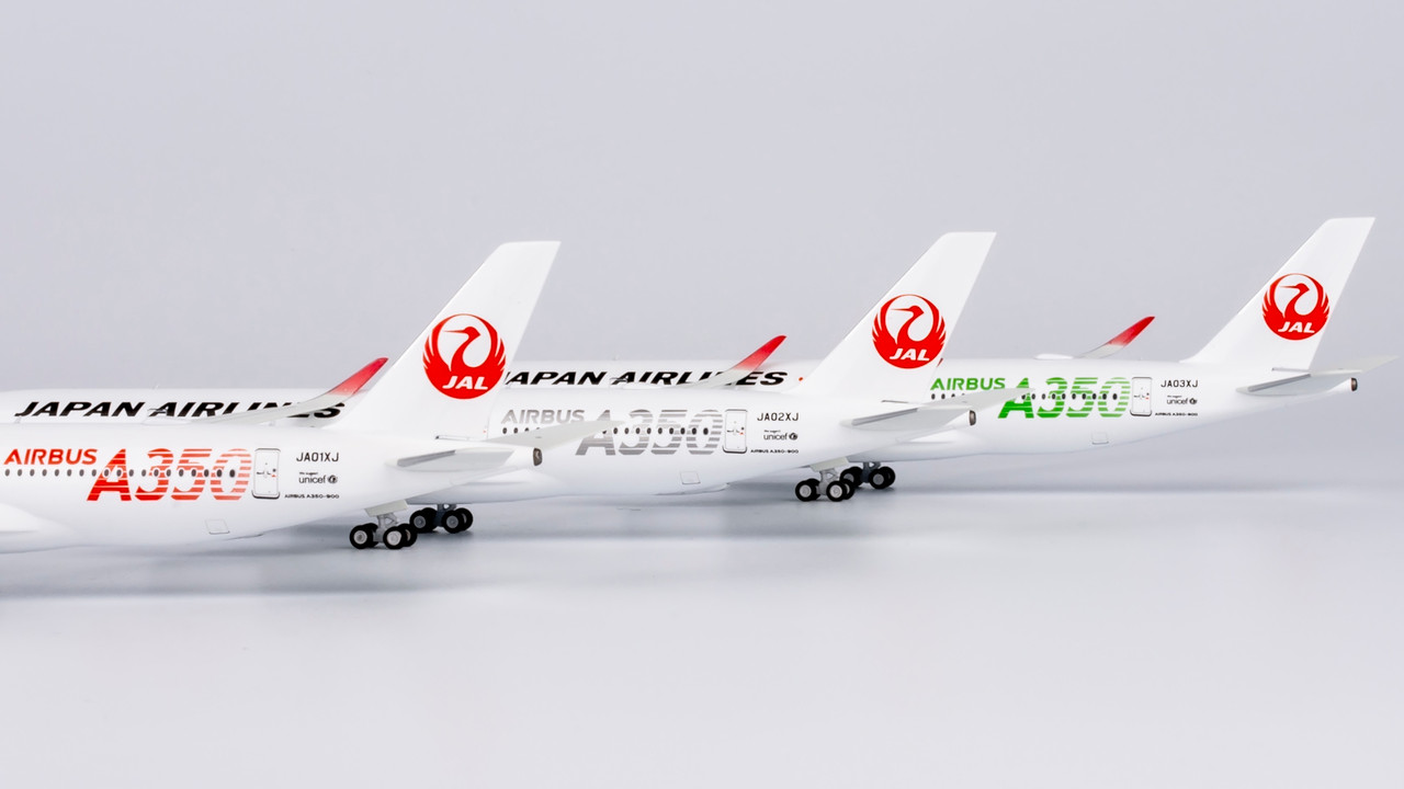 NG Model Japan Airlines (JAL) A350-900 green 