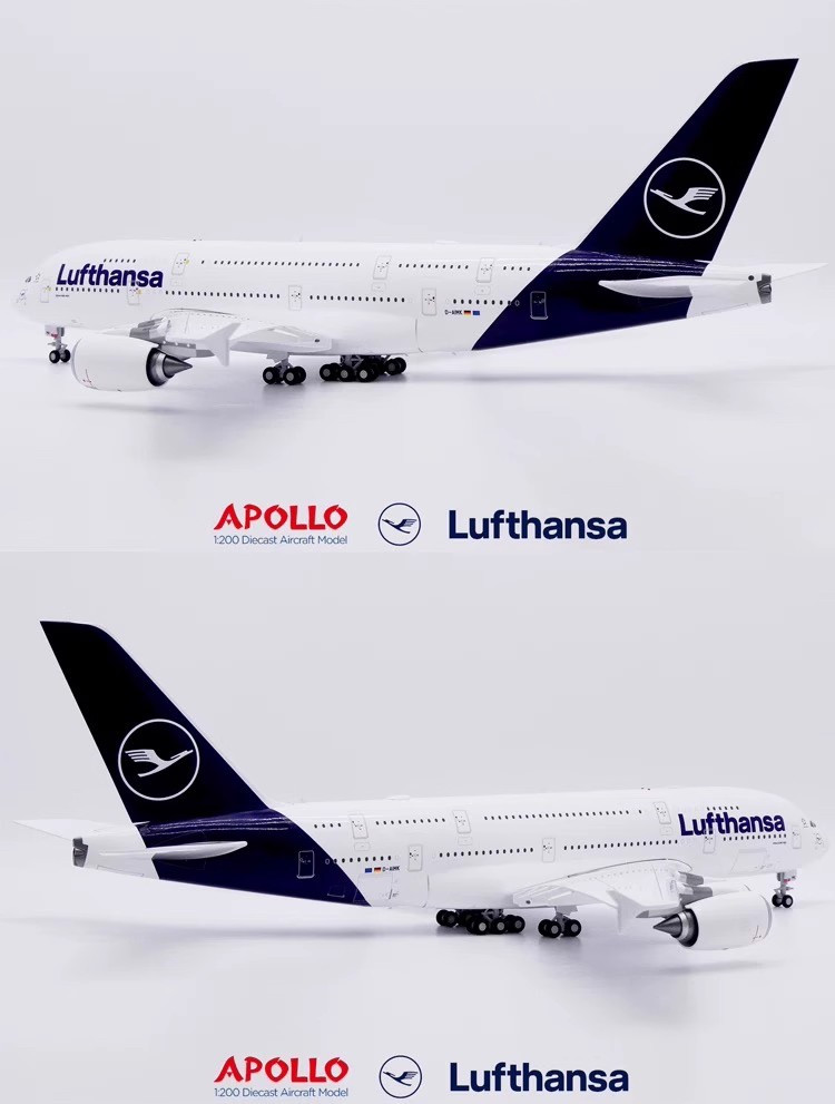 Apollo Lufthansa A380-841 D-AIMC A242007 1:200