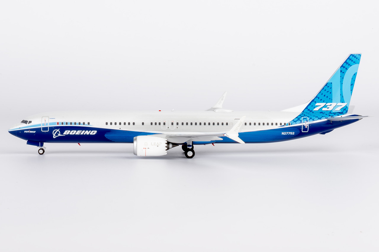 NG Model The Boeing Company 737 MAX 10 N27752 with stand 95006