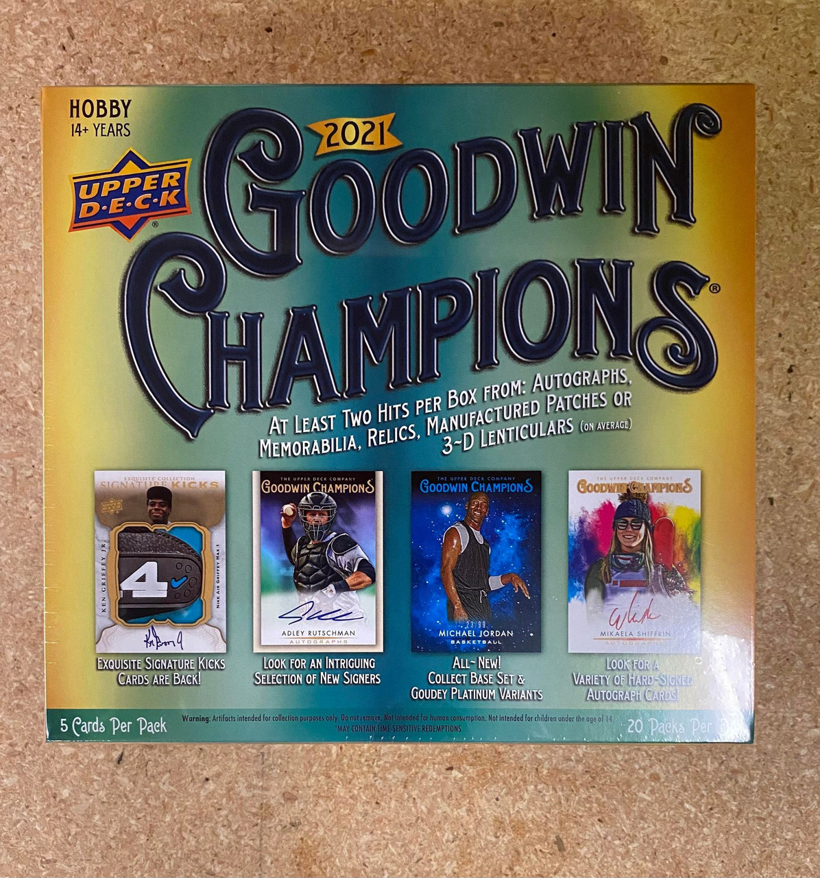 2021 Upper Deck Goodwin Champions Hobby Box - Card Exchange Sports